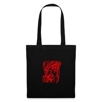 Mme Hope - Sac en tissu - noir - Devant