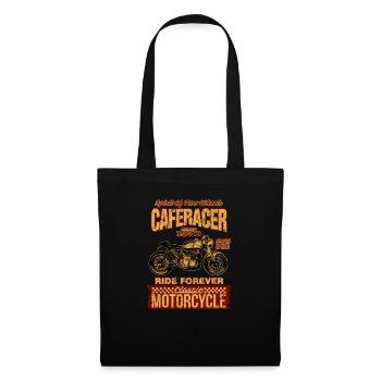 Classic Motorcycle Caferacer - Tote Bag - black - Front