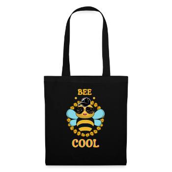 Bee cool - Stoffbeutel - Schwarz - Vorne