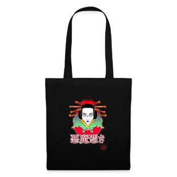Akumatsuki strange things and geisha - Tote Bag - black - Front