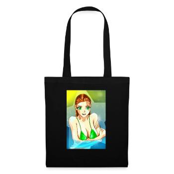 swimming pool - Sac en tissu - noir - Devant