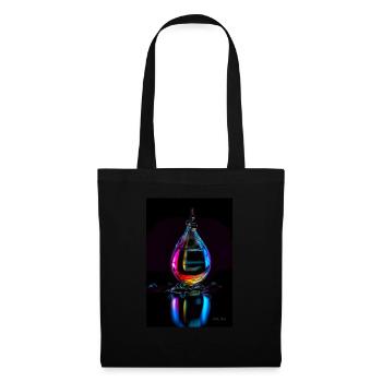 Drops neon 7 - Tote Bag - black - Front