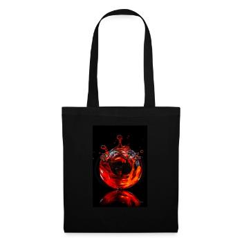 Drops magma 6 - Tote Bag - black - Front