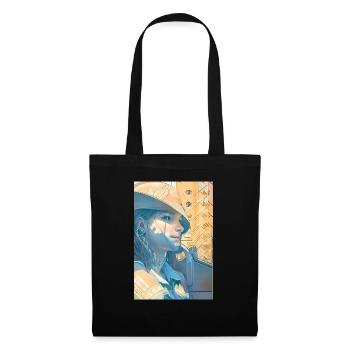 Plaisir - Sac en tissu - noir - Devant