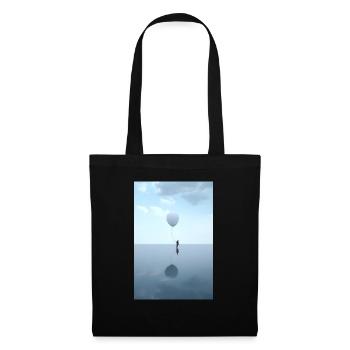 Ballon calmant - Sac en tissu - noir - Devant