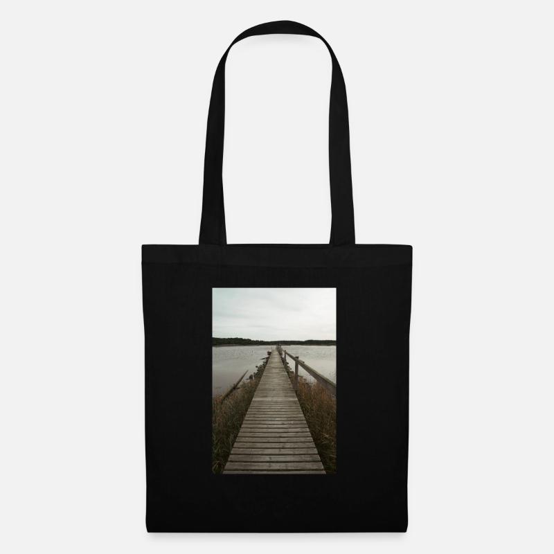 bridge - Tote Bag - black