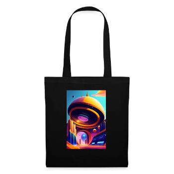Retro Arcade - Tote Bag - black - Front