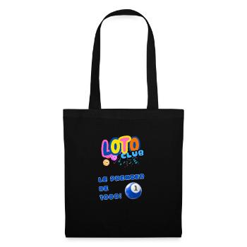LOTO - BINGO - 1 - LE PREMIER DE 1000 - Sac en tissu - noir - Devant