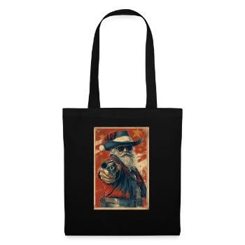 Le Père Noël le hors-la-loi - Sac en tissu - noir - Devant