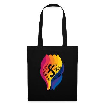 Mathématiques Nombres Mathématiques - Sac en tissu - noir - Devant