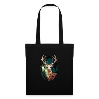 Majestic Stag - Tote Bag - black - Front