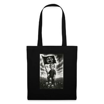 Unisex Anarchist T-Shirt – An Angel Passes - Tote Bag - black - Front