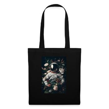 Astronaut in Bloom - Tote Bag - black - Front