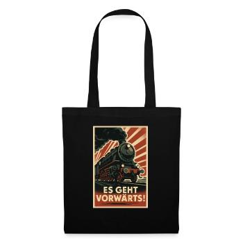 Railways Moving forward - Tote Bag - black - Front