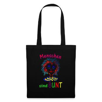K12 people are COLORFUL - Tote Bag - black - Front