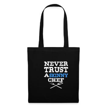 Barbecue Barbecue Grill Chef Idée Cadeau Grillmeister - Sac en tissu - noir - Devant