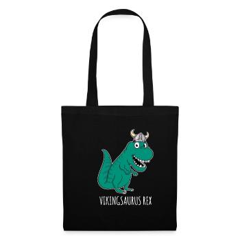 Wikinger Finnland Dino - Stoffbeutel - Schwarz - Vorne