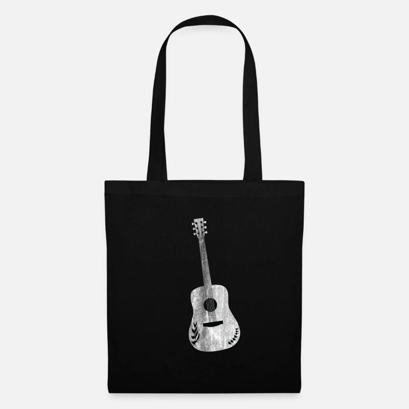 Gitarre - Stoffbeutel - Schwarz
