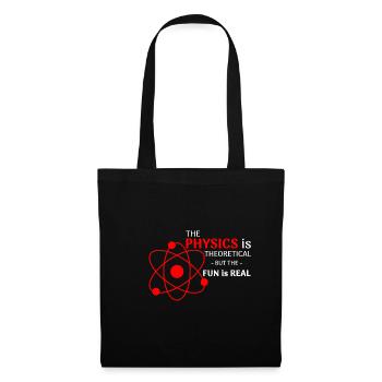 Physics fun - Tote Bag - black - Front