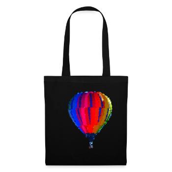 Ballon - Sac en tissu - noir - Devant
