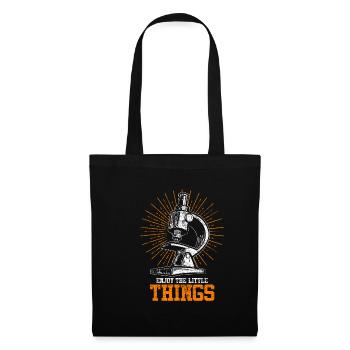 Biology microscope - Tote Bag - black - Front