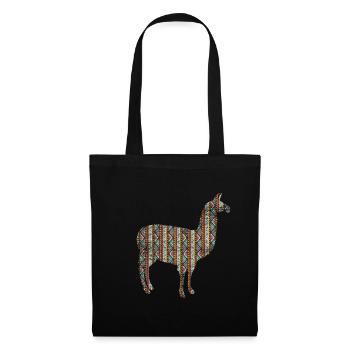 lama - Tote Bag - black - Front