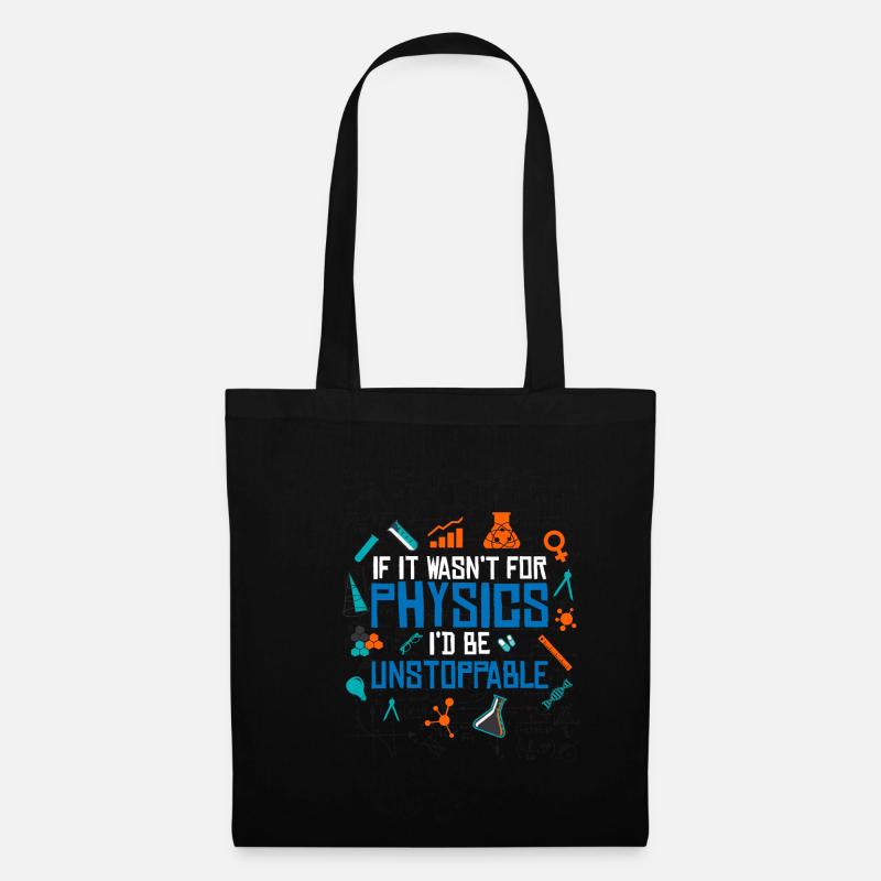 physique - Sac en tissu - noir