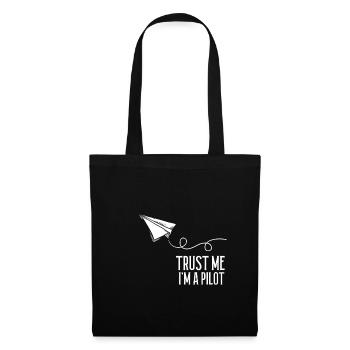 pilot - Tote Bag - black - Front