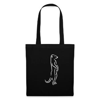 Meerkats ground hole - Tote Bag - black - Front