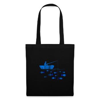 Fishing fish - Tote Bag - black - Front