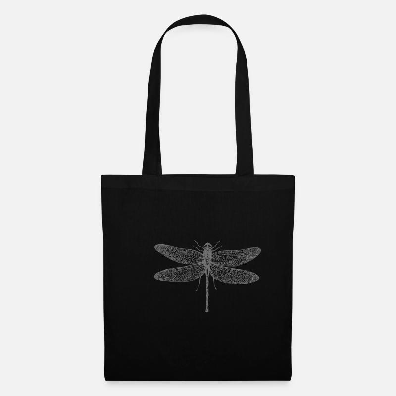 dragon-fly - Tote Bag - black