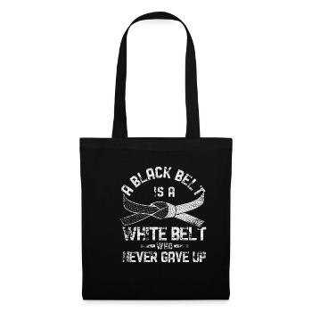Endurance du judo - Sac en tissu - noir - Devant