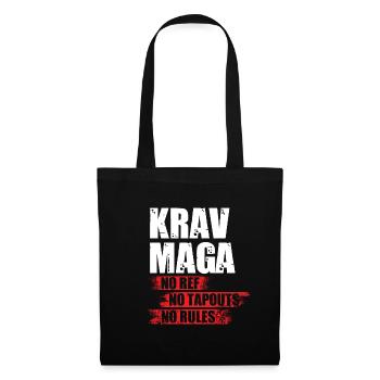 Krav Maga - Sac en tissu - noir - Devant