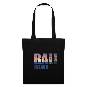 Le coucher de soleil de Bali - Sac en tissu - noir - Devant