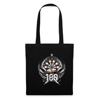 Fléchettes 180 Fléchettes Fléchettes Fléchettes Bullseye bière cadeau - Sac en tissu - noir - Devant