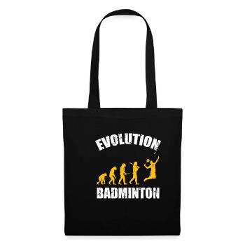 Badminton Evolution Federball Sport - Stoffbeutel - Schwarz - Vorne