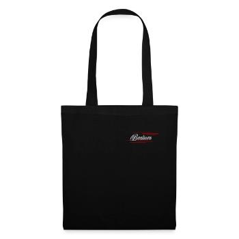 Berlin Capital 030 Berliner Bär Idée cadeau - Sac en tissu - noir - Devant