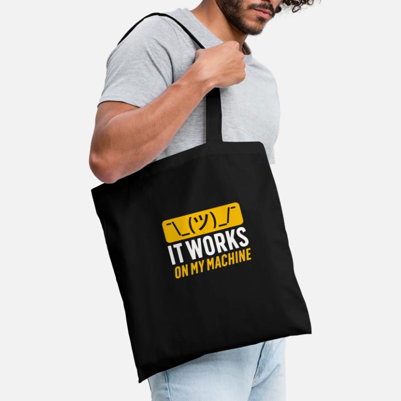 Ascii Coder CSS HTML Nerd Geek Programmer Tote Bag