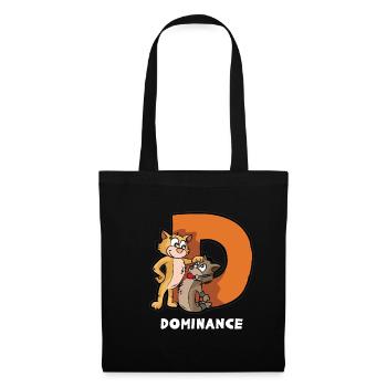 Dominance Master Slave Domina Slave BDSM sadomaso - Tote Bag - black - Front