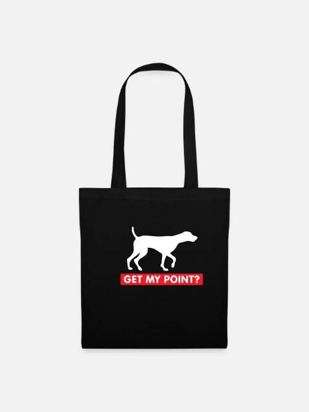 German Shorthair Pointer Dog Owner Gift - Tote Bag - black
