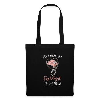 Psychologist honesty - Tote Bag - black - Front
