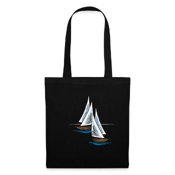 Sailing ship - Tote Bag - black - Front