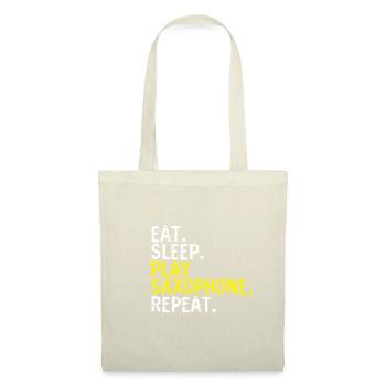 Saxophone hobby - Tote Bag - nature - Front