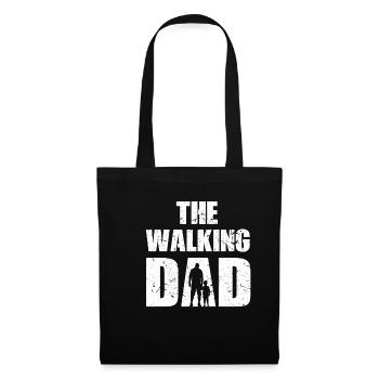 The walking dad - Sac en tissu - noir - Devant