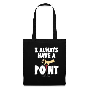 Acupuncture Acupression Aiguille Acupuncturiste Cadeau - Sac en tissu - noir - Devant