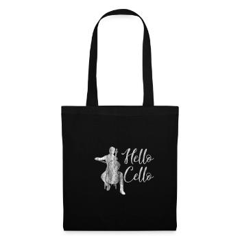 Cello Joy - Tote Bag - black - Front