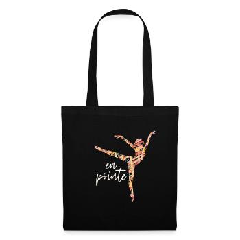 Ballet dancer - Tote Bag - black - Front
