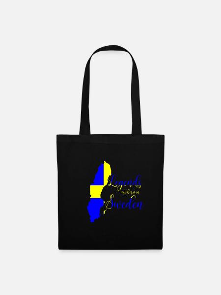 Schweden Helden - Stoffbeutel - Schwarz