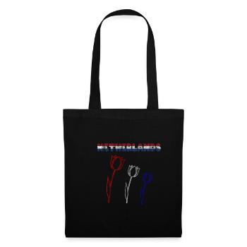 Netherlands tulips - Tote Bag - black - Front