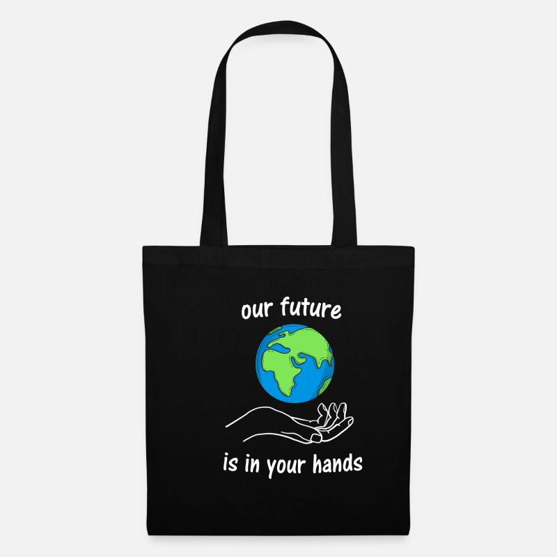 Environment Climate Change Climate Protection Gift - Tote Bag - black